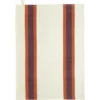 Torchon recyclé Lave Yuna coloris orange en coton - 50 x 70 cm
