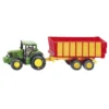 Tracteur avec remorque ensillage Siku - echelle 1/64e
