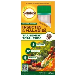 Traitement total potagers fruitiers - 100 ml