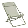 Transat transaswing colorblock Lafuma coloris vert en acier - 60 x 83 x 91 cm