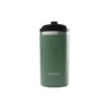 Travel mug isotherme en inox Qwetch Matt kaki - 350 ml