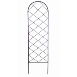 Treillis classic en métal, coloris rouille, 42 x 150 cm