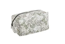 Trousse en tissu à motifs marron et gris Safeco Wanda - 23 x 13 x 10 cm