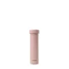 Tube de transport en inox rose pastel pour 12 pastilles Solid Drinks Qwetch