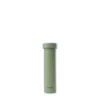 Tube de transport en inox vert tilleul pour 12 pastilles Solid Drinks Qwetch