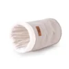 Tunnel douillet pour petit mammifère coloris beige Bubimex - 23 x 35 x 35 cm