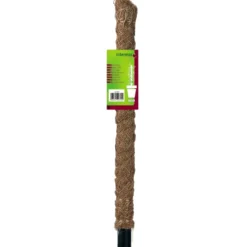 Tuteur fibre de coco coloris marron H 0,60 m x Ø 45 mm