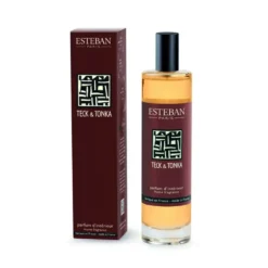 Vaporisateur d'ambiance Teck et Tonka Esteban - 75 ml