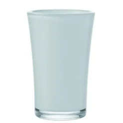 Vase Bloom blanc H 22 x Ø 14 cm