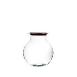 Vase Bose Tulip S & bouchon liège Ø19xH20 cm