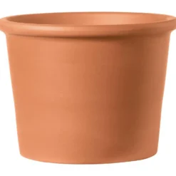 Vase cylindrique en terre cuite 0.6L