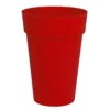 Vase haut de la gamme Toscane rouge Ø 46 cm