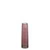 Vase soliflore en verre coloris marron Xandra - Ø 7 x H 23,5 cm