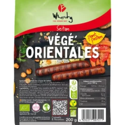 Végé orientales façon merguez 200 g