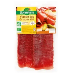Viande des Grisons IGP Origine Suisse 80 g BONNETERRE