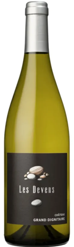 Vin blanc Côtes du Rhône bio Château grand Dignitaire Les Devens - 75 cl