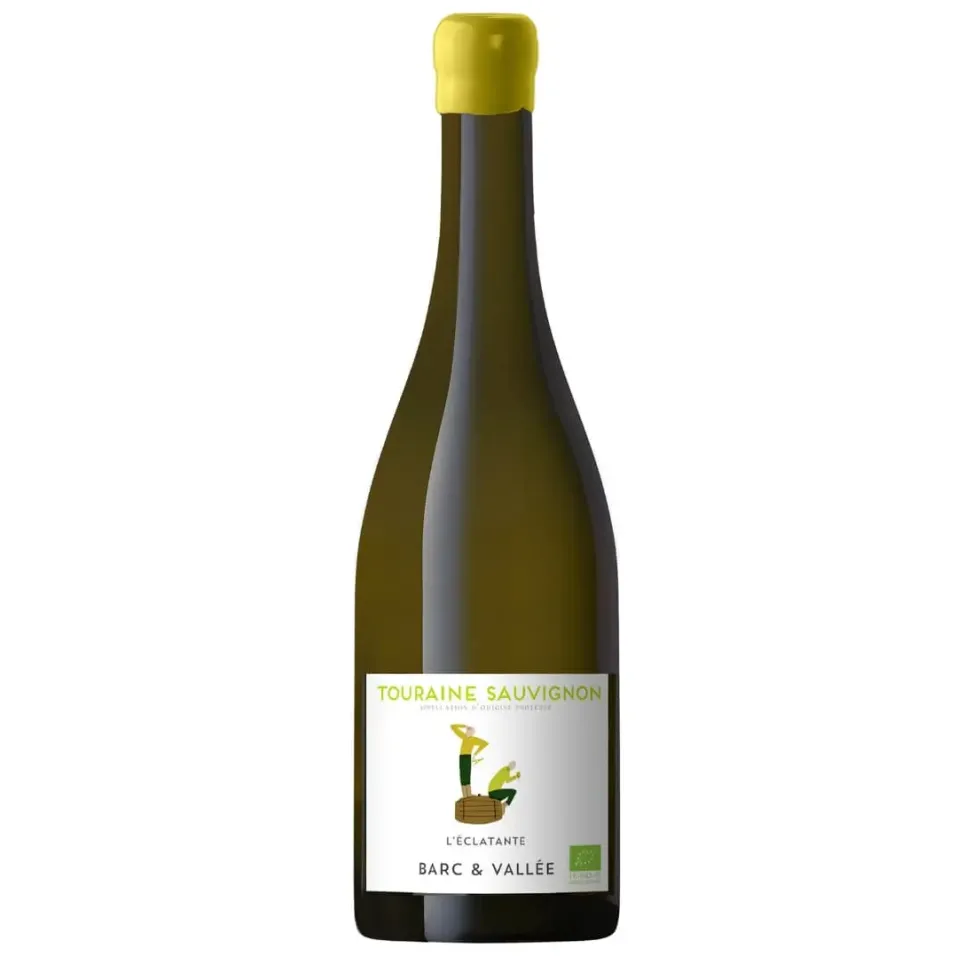 Vin blanc Touraine Sauvignon bio AOC L’éclatante Barc & Vallée - 75 cl