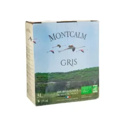 Vin rosé bio Gris de Camargue IGP Golf du Lion - Cubi 3 L