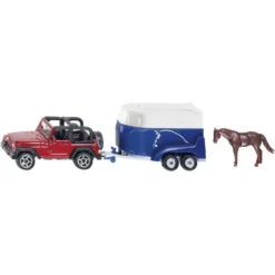 Voiture avec remorque et chevaux Siku - echelle 1/64e
