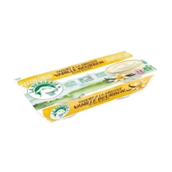 Yaourt à la grecque au lait de brebis vanille bourbon La Bergerie - 2 x 125 g