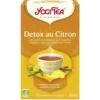 Yogi Tea Detox au citron – La boîte de 17 sachets