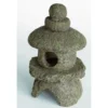 Zen Déco Pagoda Résine 10,9x10,9x19 cm